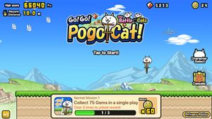 Go! Go! Pogo Cat! screenshot 2
