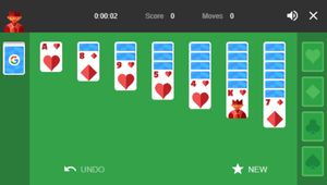 Google Solitaire screenshot 2