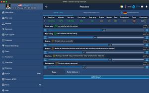 GPRO: Classic Racing Manager screenshot 2