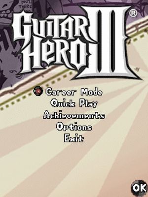Guitar Hero III Mobile: Song Pack 1 screenshot 1