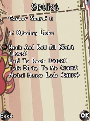 Guitar Hero III Mobile: Song Pack 1 screenshot 2
