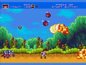 Gunstar Heroes screenshot 2