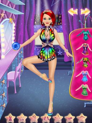 Gymnastics Salon - Makeup & Dressup Girls Game screenshot 1