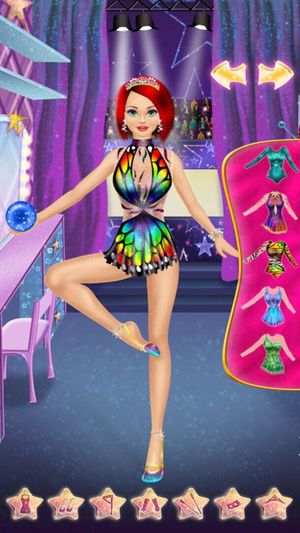 Gymnastics Salon - Makeup & Dressup Girls Game screenshot 4