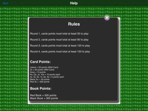 Hand and Foot Card Game screenshot 4