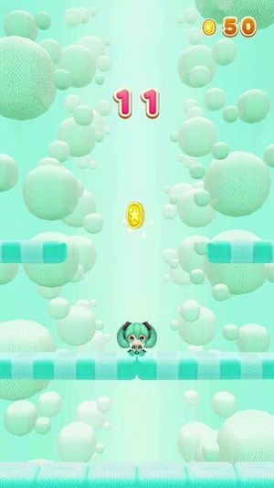 Hatsune Miku Amiguru Jump screenshot 1