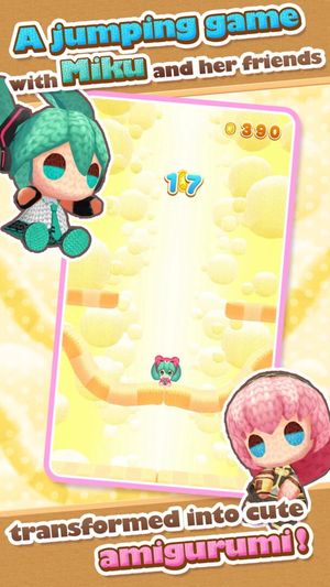 Hatsune Miku Amiguru Jump screenshot 2
