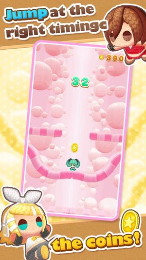 Hatsune Miku Amiguru Jump screenshot 4