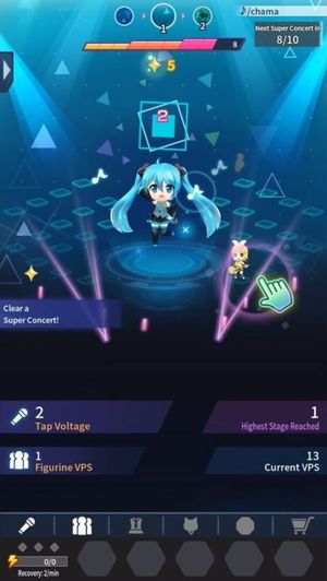 Hatsune Miku: Tap Wonder screenshot 2