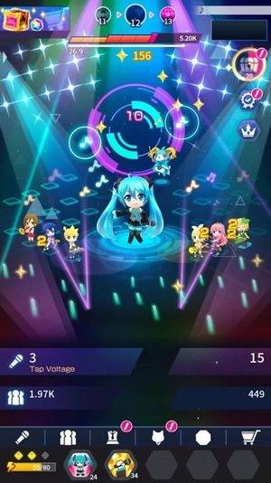 Hatsune Miku: Tap Wonder screenshot 3