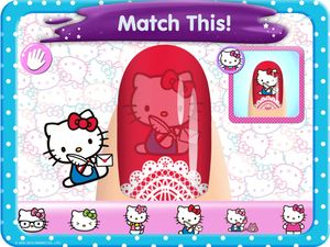 Hello Kitty Nail Salon screenshot 2
