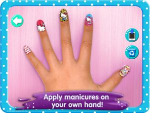 Hello Kitty Nail Salon screenshot 3