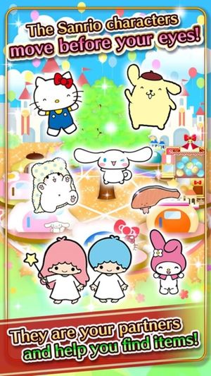 Hello Kitty's The Land of Hidden Objects: DokokanaArcana screenshot 1