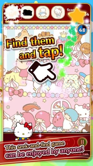 Hello Kitty's The Land of Hidden Objects: DokokanaArcana screenshot 2