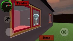 Hello Squidward. Sponge Bob's Neighbor 3D screenshot 1