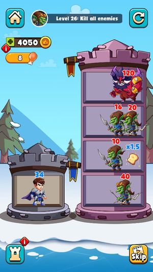 Hero Tower Wars screenshot 2