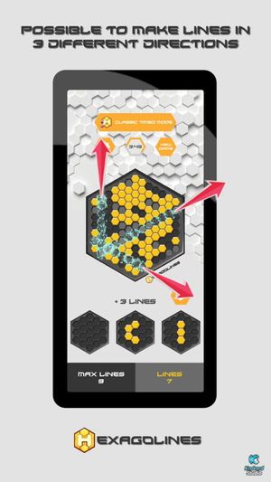 Hexagolines screenshot 2