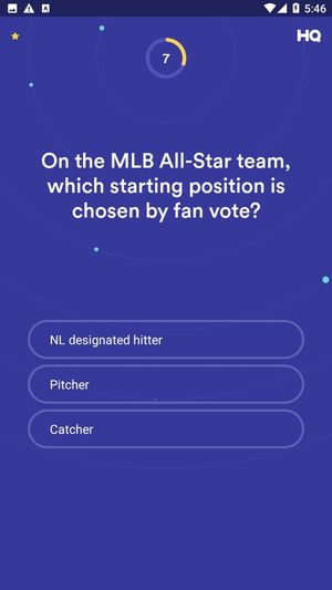 HQ Trivia screenshot 1