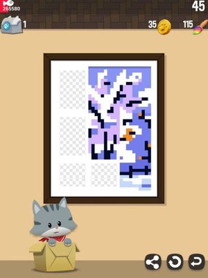 Hungry Cat Nonogram screenshot 2