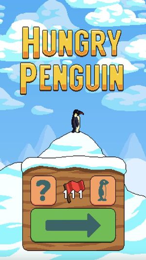Hungry Penguin screenshot 1