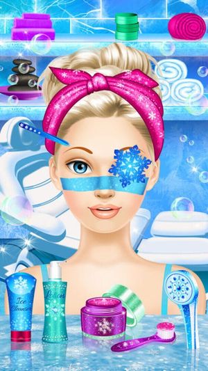 Ice Queen Salon - Girls Makeup and Dressup Game screenshot 1