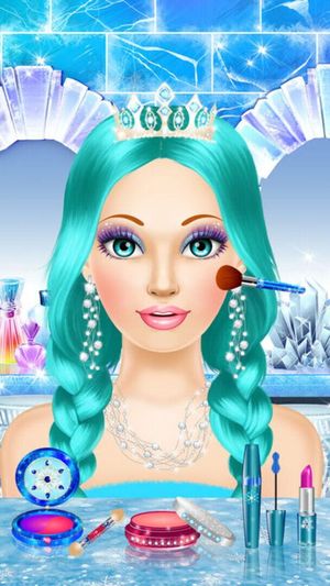 Ice Queen Salon - Girls Makeup and Dressup Game screenshot 3
