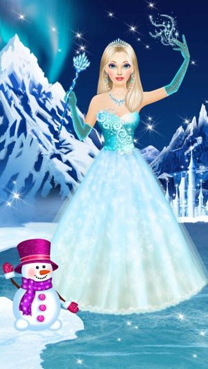 Ice Queen Salon - Girls Makeup and Dressup Game screenshot 4