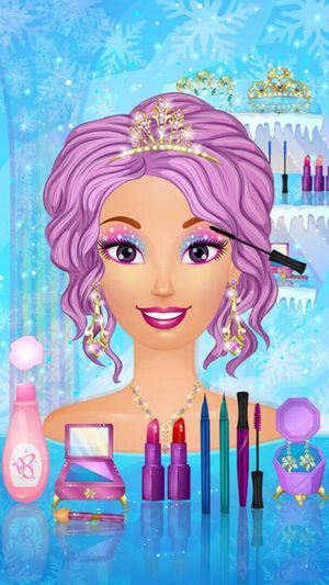 Ice Queen Wedding Salon: Frost Bridal Game screenshot 1