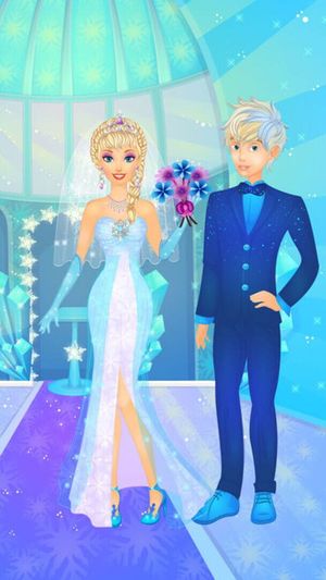 Ice Queen Wedding Salon: Frost Bridal Game screenshot 2
