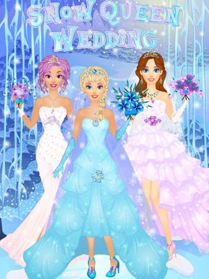Ice Queen Wedding Salon: Frost Bridal Game screenshot 4