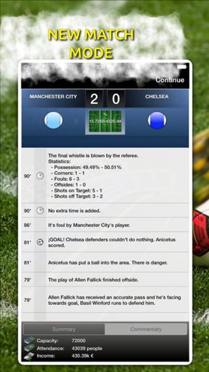 IClub Manager 2 screenshot 2