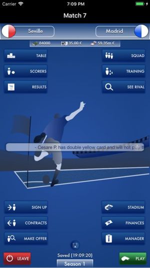 iClub Manager screenshot 1