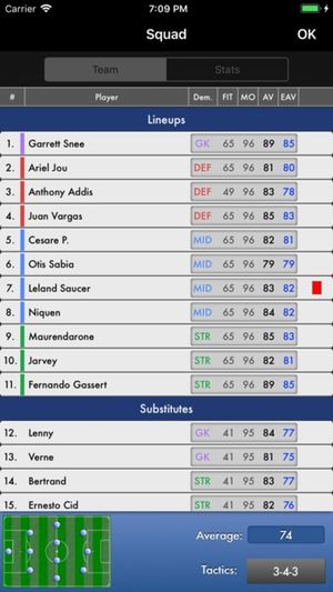 iClub Manager screenshot 3