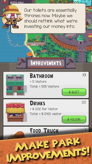 Idle Dino Zoo screenshot 3