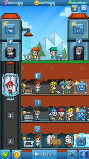 Idle Miner Tycoon screenshot 1