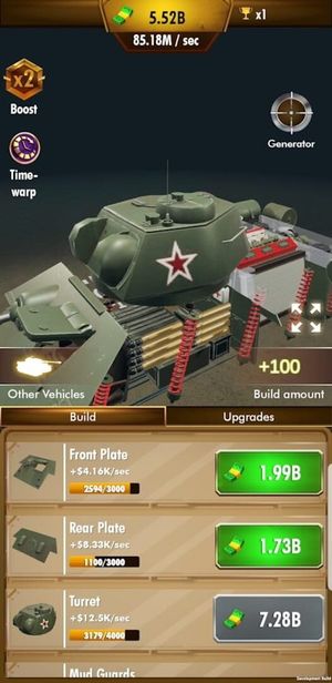 Idle Panzer screenshot 1