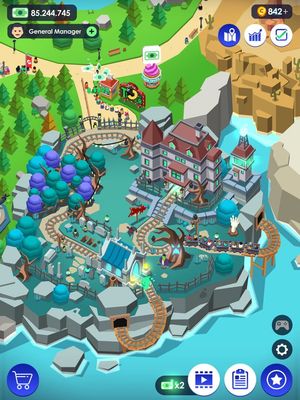 Idle Theme Park Tycoon screenshot 2