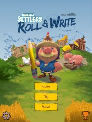 Imperial Settlers Roll & Write screenshot 1
