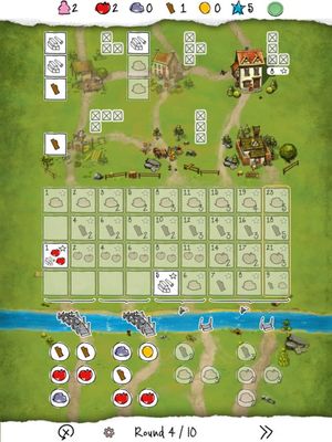 Imperial Settlers Roll & Write screenshot 2
