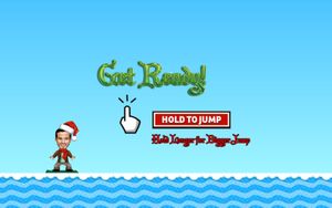 Jumpy 1D: Christmas Edition screenshot 1