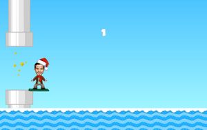 Jumpy 1D: Christmas Edition screenshot 2