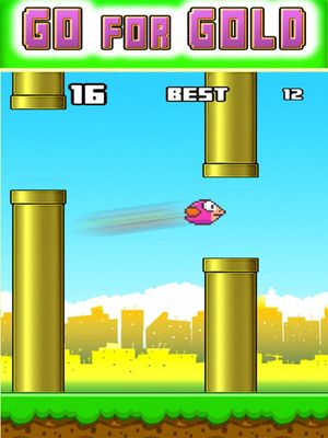 Jumpy Red Bird: Tube Hopper screenshot 4