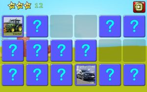 Kids Cars and Trucks Logic Memory Puzzles screenshot 1