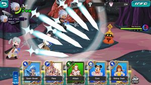 Kingdom Hearts: Union x Dark Road screenshot 2