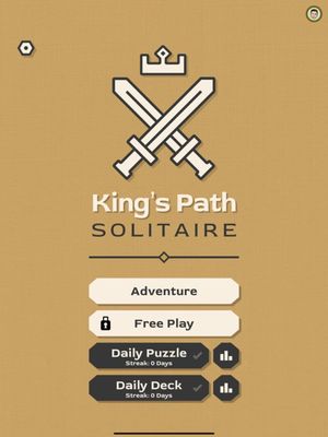 King's Path Solitaire screenshot 1