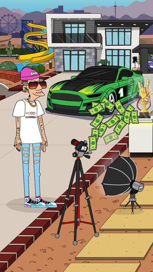 Lamar: Idle Vlogger screenshot 2