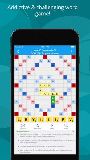 Lexulous Word Game screenshot 3