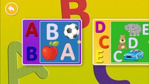 Little Children's Educational Swanky Alphabet Puzzle Game screenshot 3