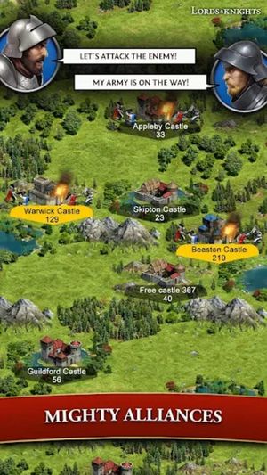 Lords & Knights screenshot 1