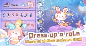 Lovely Cat: Mermaid Castle screenshot 2